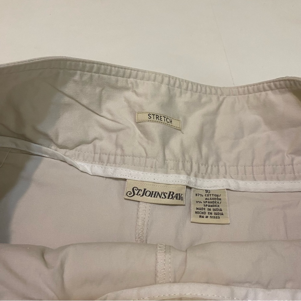At John’s Bay Khaki Skorts Size 10 View 6